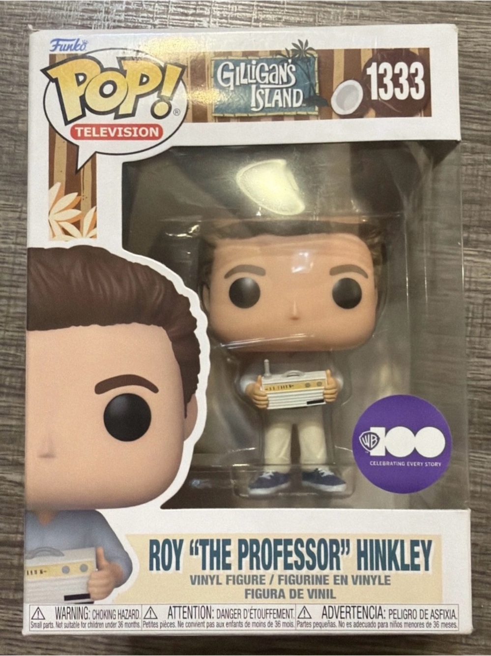 Funko Pop! Vinyl:  Gilligans Island - Roy The Professor Hinkley #1333